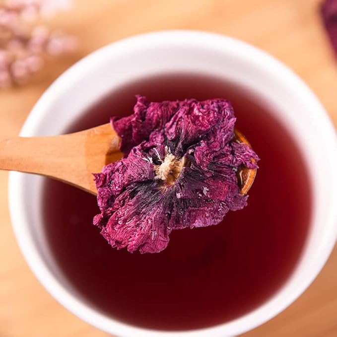 Plant Gift Violet Tea Organic Dried Loose tea, Food Coloring, Blossom Flower, chinese Purple, violet, Clitoria Ternatea 35g/1.23oz