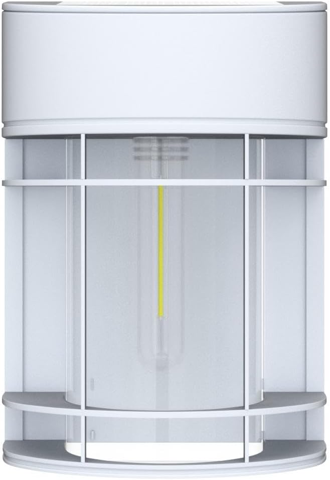 Solar Fence Lights, 8 Pack Deck Light Solar Powered, Waterproof Solar Outdoor Lights Decorative for Garden Backyard Fence Post Patio, White