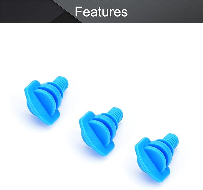 MroMax 50Pcs 360 Degree Micro Sprayer Automizing Sprinkler Nozzle Hydroponic Aeroponic Misters Fan Jet for Miniature Garden Lawn Plant Irrigation System Blue