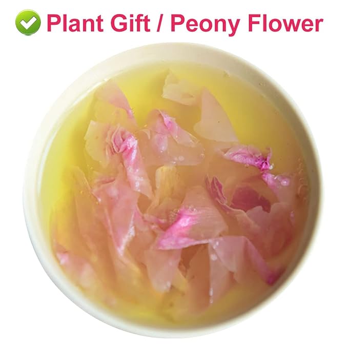Plant Gift Peony Flower Petals 30G/1.05oz 芍药花 Herbaceous Peony Tea, Pure Herbal Tea, Peach Blossom Tea, Caffeine-Free, No GMOs, Chinese Tea