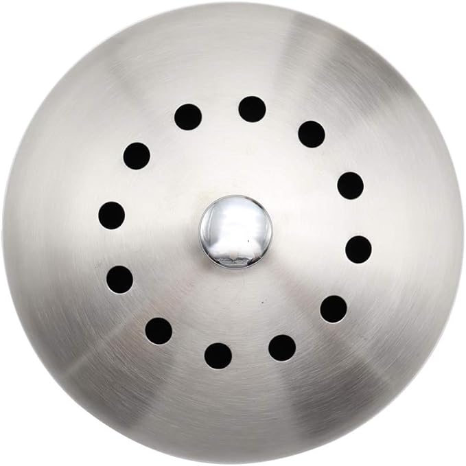 Abakoo Stainless Steel Compost Bin for Kitchen Countertop Compost Bucket Kitchen Pail Compost with Lid 1.3 Gallon-Includes 4 Filters