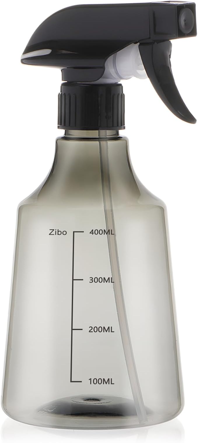 driew Plant Mister Spray Bottle, 13.6oz 400ML Plant Mister Water Spray Bottle with Scale for Plants Misting Bottle Water Fine Mist,Grey