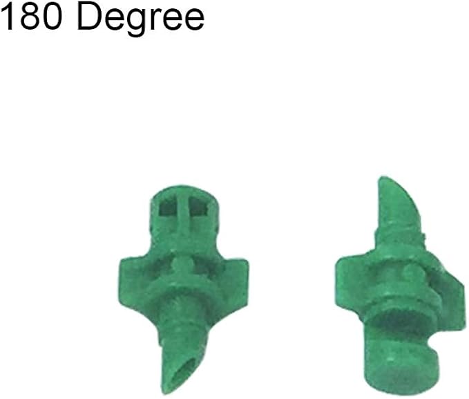 90 180 360 Degree Atomizing Sprinkler Sprayer, Micro Garden Lawn Water Spray Misting Nozzle Sprinkler Irrigation System for Agriculture,Hydroponic and Aeroponic Irrigation, 3Colors, 150PCS