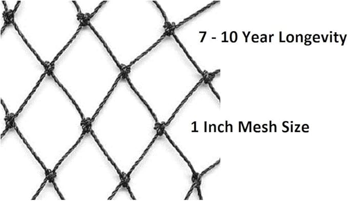 Excursions Aviary Netting 1" Heavy Knotted Poultry Net (25' x 150')