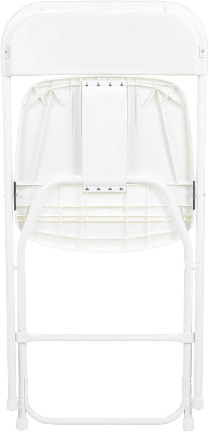 Flash Furniture Hercules Series Plastic Folding Chair - White - 20 Pack 650LB Weight Capacity Comfortable Event Chair-Lightweight Folding Chair