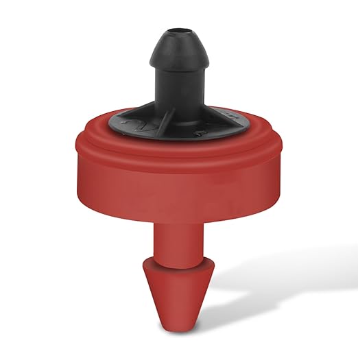 0.5 GPH Pressure Compensating Junior (PCJ) with Barb Outlet Dripper Emitters (250)