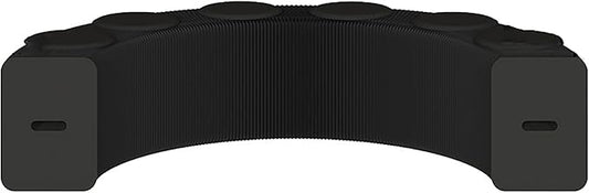 Foldable Kraft Paper Stool, Honeycomb Accordion Folding Bench, Collapsible Paper Stool for Small Spaces, Portable Footrest and Side Table for Living Room and Office,Black-44×31×300cm