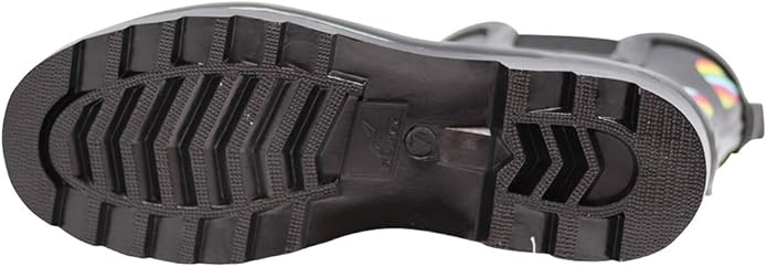 NORTY - Womens Ankle Rain Boots - Ladies Waterproof Winter Spring Garden Boot runs ½ size large