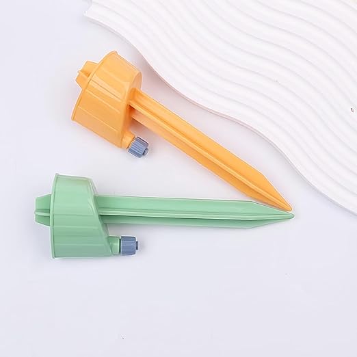 12 Pack Self Watering Spikes for Plants, Vacation Automatic Insert Irrigation Devices, Plant Water System with Adjustable Control Valve Switch Design for House Plants, Garden Plants, Office Plants