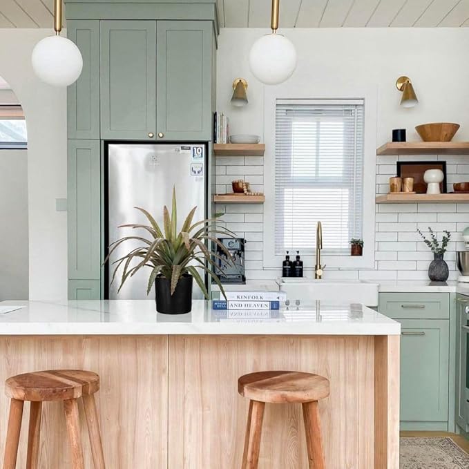 Briful Agave Plant Artificial 17 Inch Fake Potted Plant Large Succulent Fake Plants for Home Office Table Room Indoor/Outdoor Decor (Red)