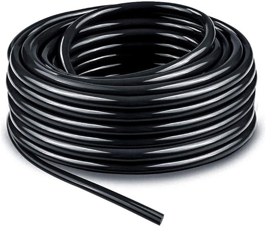Bonviee 50 FT Blank Distribution Tubing Irrigation Drip Hose, 1/4 Inch Drip Line for Garden Watering System