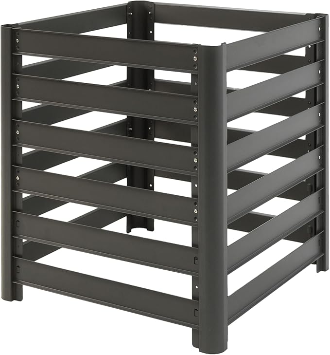 Vego Garden 32" Tall Modular Compost Bin 30" x 30" x 32"