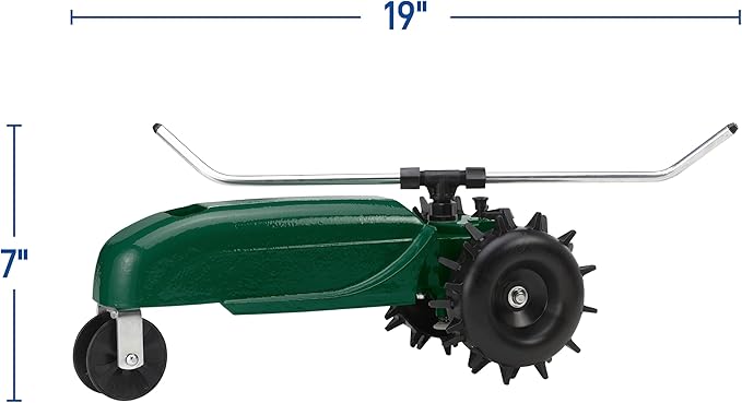 Orbit 58322 Traveling Sprinkler, Green (Traveling Sprinkler)