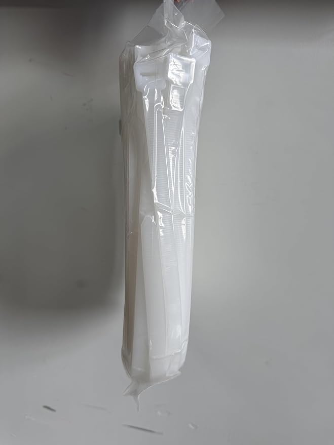 XINGO 31 inch White Zip Ties Heavy Duty 40PCS, 250 LBS Ultra Strong Plastic Wire Ties, Large Cable Ties Extra Long Tie Wraps, Indoor and Outdoor UV Resistant