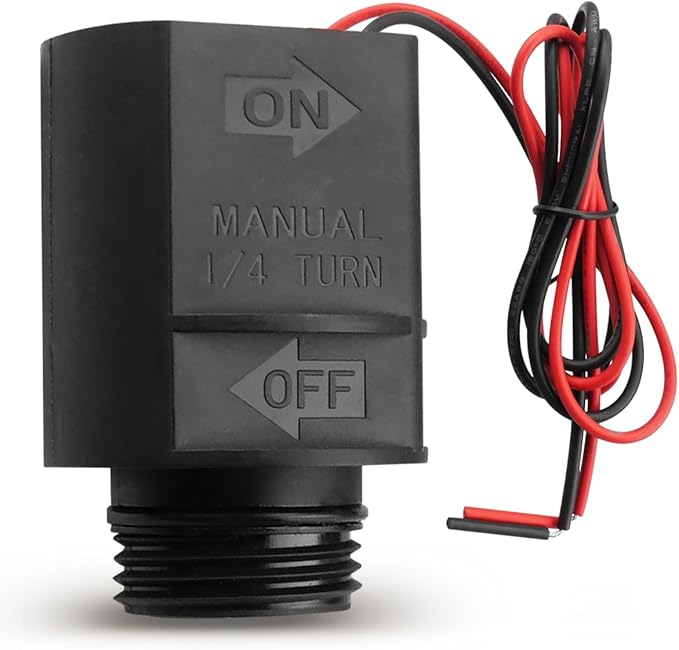 Potted Latching DC Solenoid Assembly, Irrigation Sprinkler System DC Solenoid, Sprinkler Controller Solenoid Fit for Rain Bird DV DVF ASVF PGA PEB PESB GB EFB-CP BPE BPES Series valves, K80920