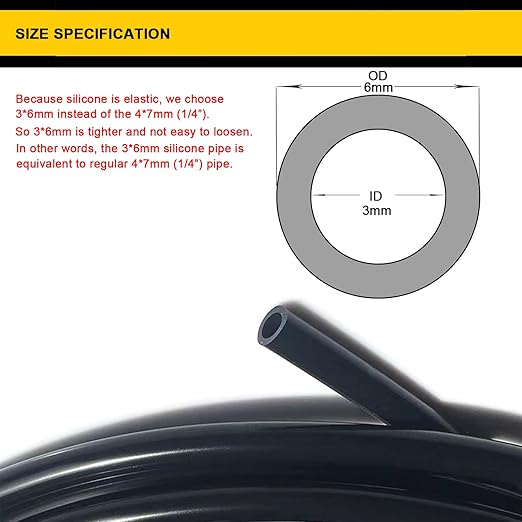 Drip Irrigaition Kits for 1/4" Tubing 32ft, Silicone Hose Drip Irrigation Accessories Compatible Automatic Drip Kit or Watering System Fittings Kit Pack