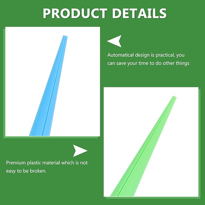 Operitacx Indoor Light Bulb Outdoor 16Pcs Self Plant Watering Spikes Plastic Auto Drippers Irrigation Devices Water Volume Drip System for Outdoor Indoor Plants (Random Color) Pot Planters Automatic