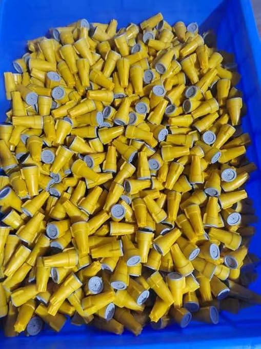 UL Listed Waterproof Wire Nuts Outdoor X-Large 25/Box Waterproof Wire Connectors Landscape Wire Connector Electrical Nuts Caps for Sprinkler LED Light Irrigation Valves (25, 1.61 x 0.81 Inch)