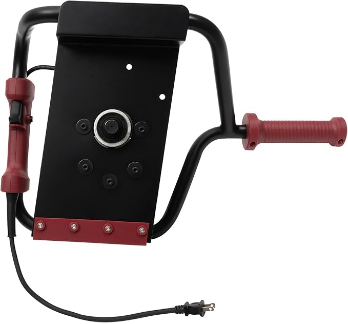 Post Hole Digger,1500W 1.6HP Electric Post Hole Auger Earth Auger Digging Drill Digging Machine with 4" & 6" Digging Auger Bits and Extension Bar Set for Planting,Trenching in Garden (1500W,2xDrill)