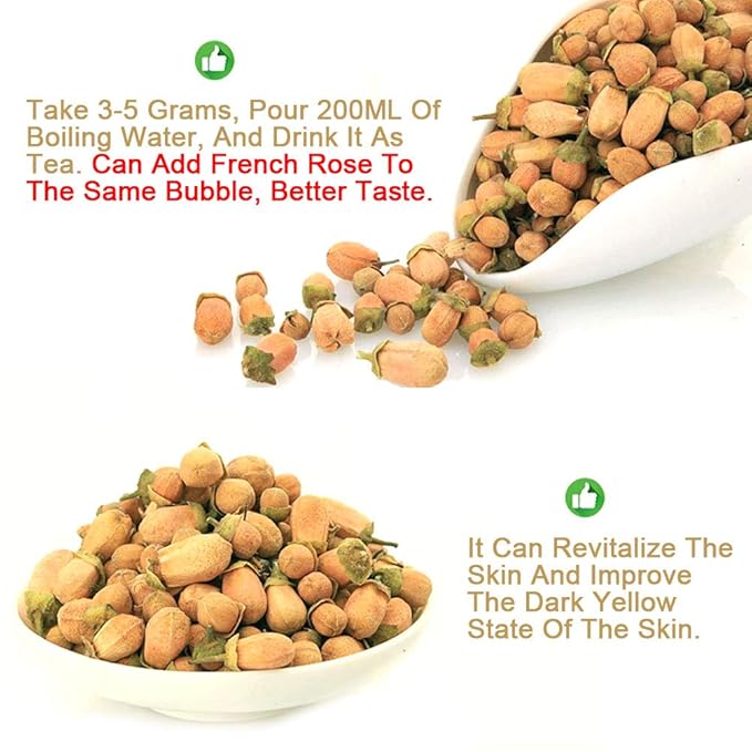 Plant Gift Toi Toi Flower Tea, 玳玳花 Citrus Aurantium Bitter Flower Toi Lime Blossom Tortoise Flower Health Natural Herbal Tea 70g/2.46oz