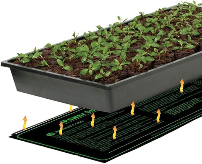 iPower 48" x 20" Waterproof Durable Seedling Heat Mat Warm Hydroponic Plant for Indoor Gardening Germination Starting