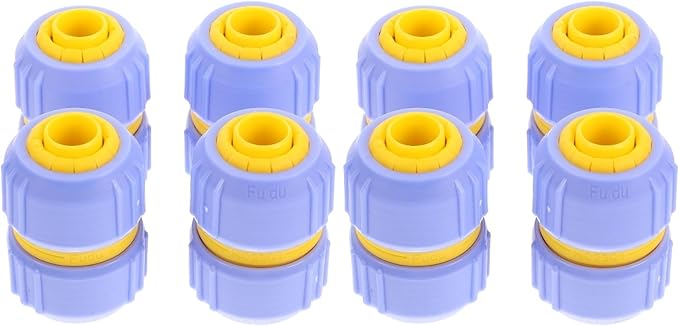 8 pcs Barb Hose Fittings system fittings zero-g hose repair kit 1/2 inch water hose adapter hose repair connector irrigations thread fittings extension pipeline abs Patcher