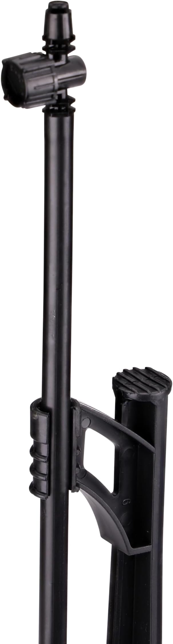 Raindrip 173CPUB, Adjustable Flow Micro Sprinkler Assembly, Quarter-Circle Pattern, Fan Spray, 1/4-Inch Clamp N Pierce® Inlet, Riser & 13-Inch Stake, Drip Irrigation Emitters for Drip Irrigation Gardening Systems, Black