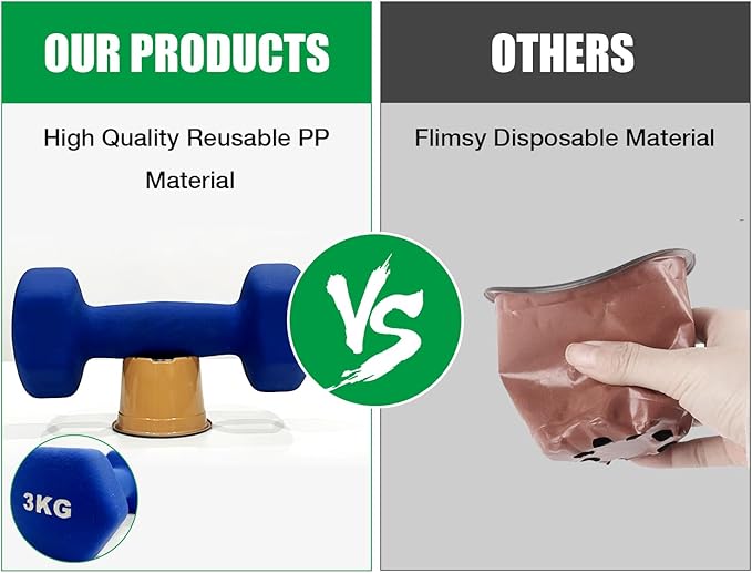 100 Pack 2.8" Nursery Pots, Plastic Pots for Plants, Small Plant Pots for Succulents, Seedlings, Flowers, Cuttings, Transplanting（Ochre Color）