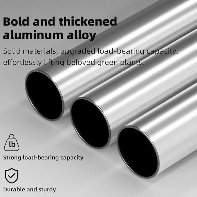 Versatile 3-Tier Metal Plant Stand, Waterproof and Rust-resistant, Heavy-duty Flower Pot Holder for Indoor/Outdoor Use - Adds Elegance to Garden and Home Decor, Black