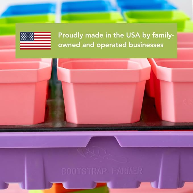 Bootstrap Farmer Ultimate Seed Starter Kit Multicolor for Indoor Seed Starting, Propagating, Germinating