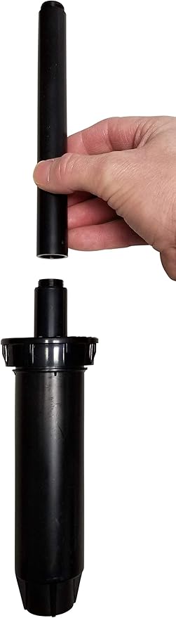 Box Set - Rain Bird Popup Riser Extensions 1800EXT | RainBird Universal Sprinkler Extenders 1800-EXT | Set of 6 with Instruction Card & RotorTool Screwdriver