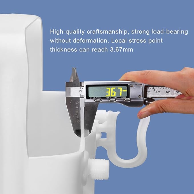 Large Capacity Water Container Plastic Water Tank with Faucet and 3M Water Pipe, Heavy Duty Water Storage Carrier Portable Durable for Outdoor Hiking Emergency Self-Driving(Size:200L/52.8Gallon)