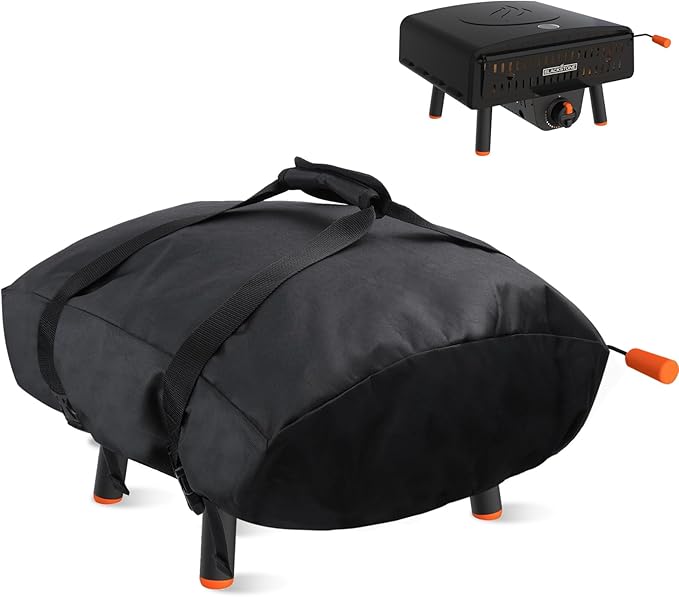 Pizza Oven Carry Case for Blackstone 2238 Leggero Tabletop Pizza Oven, 600D Waterproof Dustproof Blackstone 2238 Pizza Oven Cover/Carry Bag 2 in 1, Outdoor Oven Accessory