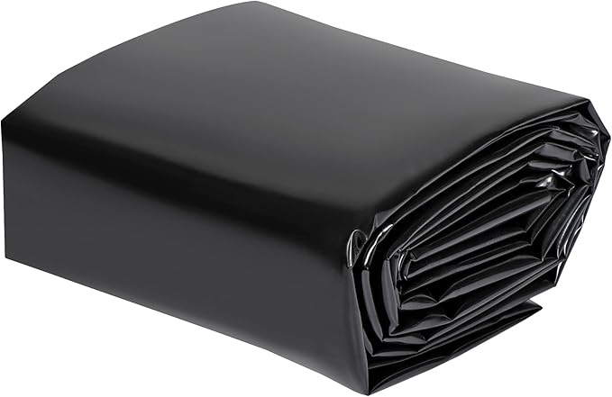 Pond Liners 7 x 10 Feet, Easy Cutting LDPE Pond Liner 20 Mil, High Preformed Koi Pond Liner for Ponds, Streams, Fountains and Garden Waterfall