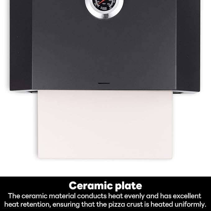 Ayiusedeza Outdoor pizza oven, a convenient pizza oven with a handle for grilling, suitable for use in courtyards and gatherings (pizza)