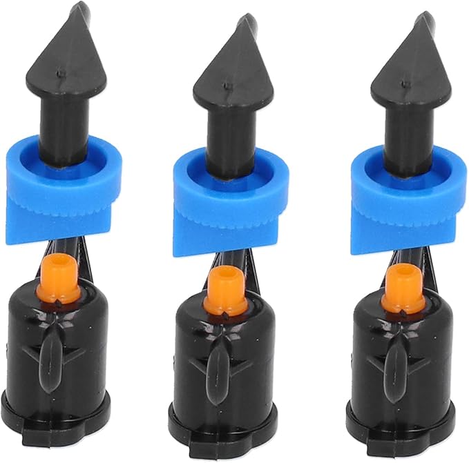 30PCS G Type 180 Degree Refraction Spray Nozzle Hanging Irrigation Sprinkler Head for Greenhouse