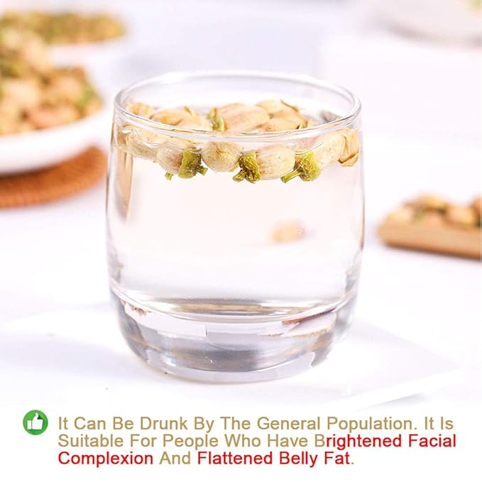 Plant Gift Toi Toi Flower Tea, 玳玳花 Citrus Aurantium Bitter Flower Toi Lime Blossom Tortoise Flower Health Natural Herbal Tea 70g/2.46oz