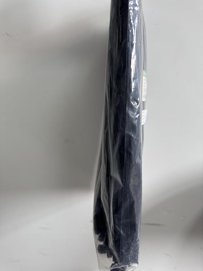 XINGO 1000 PCS Black Zip Ties 8 Inch, 60 LBS Tensile Strength, Self-Locking Nylon Plastic Nylon PA66 Wire Ties for Indoor and Outdoor Use