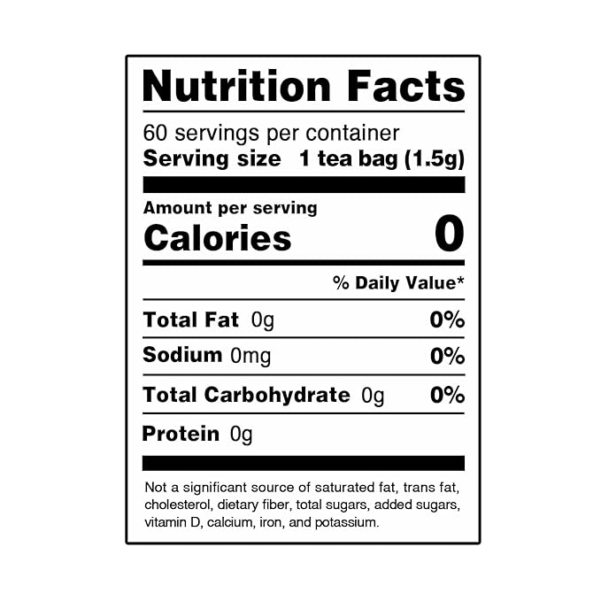 Olvvla - Premium Nettle Leaf Tea - 1.5g X 60 Count - 100% Pure Natural Stinging Nettle Tea Bag - Caffeine-free - Non-GMO - Rich in Antioxidants & Support Bone Health