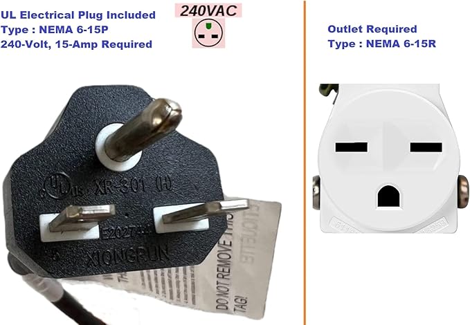 Dr. Infrared Heater 10,260 BTU Infrared Heater, Indoor and Outdoor Heater for Patio, Garage, Commercial & Residential, 3000W, 220-240V with Remote, Black