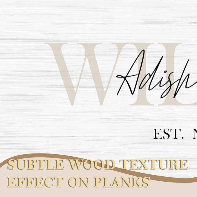 Wedding Gifts for Couples 2025, Custom Wood Sign for Bridal Shower Gift, Engagement Gift, Newlywed Gift, Personalized Last Name Sign with Established Date for Home