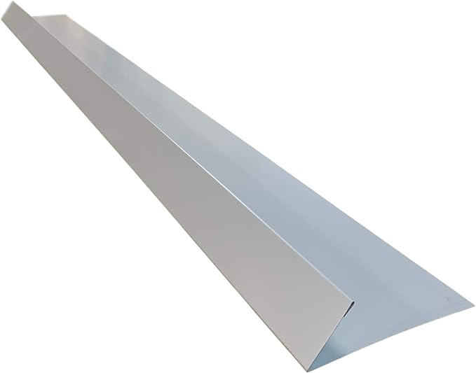 Eagle 1-26 Gauge 5 Foot Rain Diverter - Nails and Instructions Included (Mill Finish Aluminum, Copper, Galvanized, Stainless Steel & More) (3, White)