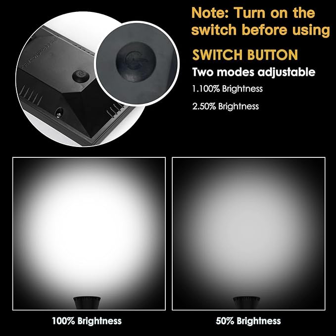 MEIHONG Solar Spot Light Outdoor, Waterproof LED Landscape Lights Dusk to Dawn, 2-in-1 Solar Spotlight Solar Powered Accent Lights for Garden Porch Walkway Patio (4 Pack)