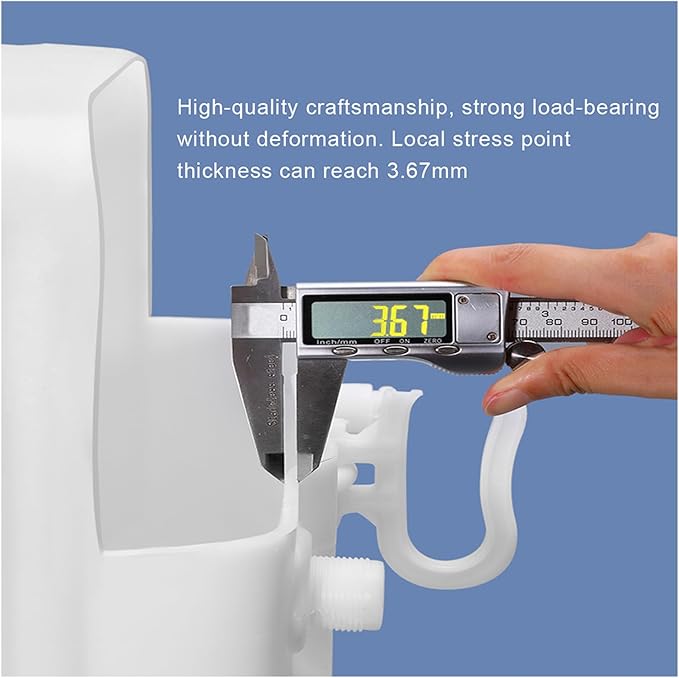 Plastic Water Storage Carrier with Tap 25L/35L/50L/80L/110L/200L Water Tank Dispenser Emergency Water Container for Camping Caravan Hiking Outdoor(Size:9.25Gal/35L)