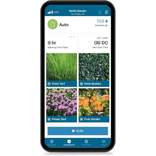 Hunter Company Node-BT Battery Operated 1-Station Bluetooth Irrigation Controller (DC Solenoid Not Included)