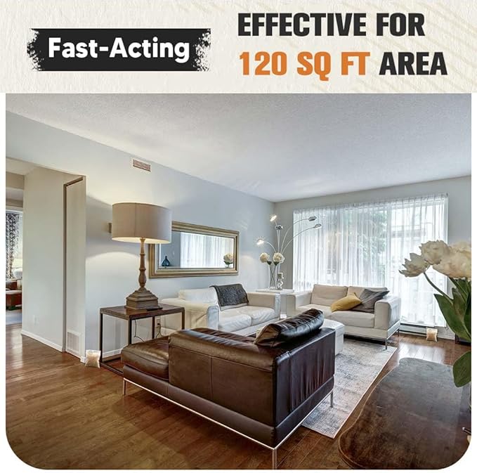 Pest Repellent, Mouse Repellent, Rodent Repellent for Indoor/Outdoor, Natural Rat Repellent for House, Keep Mice, Roach, Ant and Spider Away from Home, Protects 120 sq ft - 8P