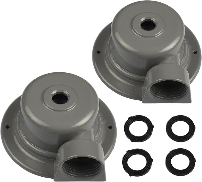 Metal Lawn Sprinkler, 2 Pack Small Area Garden Sprinklers, 360 Degree Lawn and Yard Sprinklers Sprinkler for Yard Lawn Watering