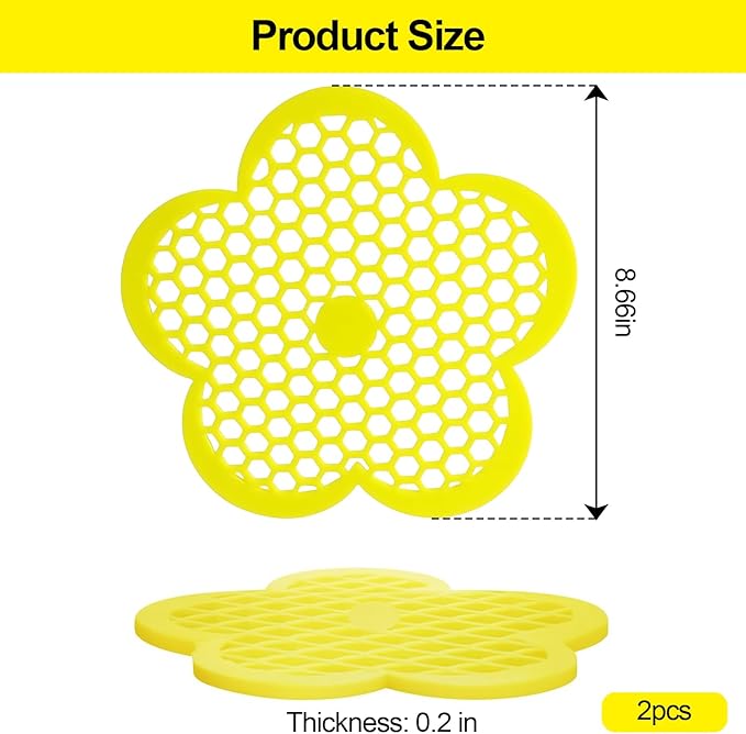 2 Pack Floating Bee Island,Flower Floating Bee Watering Station- Butterfly Bee Waterer for Feeding, Bee Bath,Butterfly Feeders for Outdoors