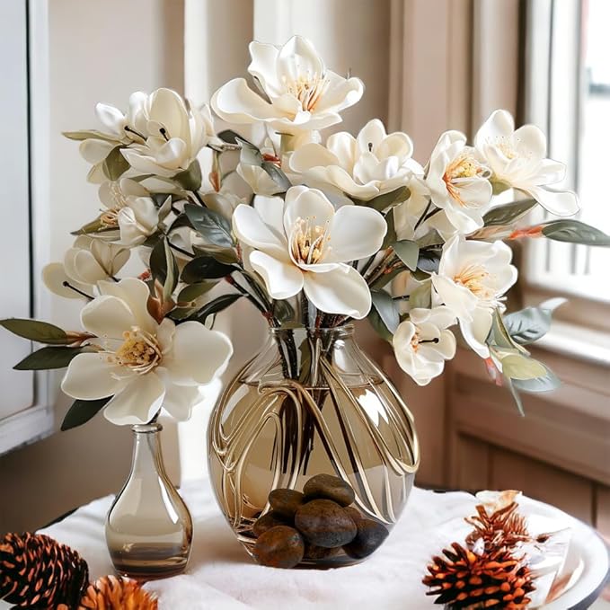 HappyFiller Natural Decorative Red Pebbles Polished Gravel Rocks Stones for Aquarium,Fish Turtle Tank,Outdoor Indoor Plants Top Dressing,Succulents Soil Cover,Garden Landscaping,10 LB