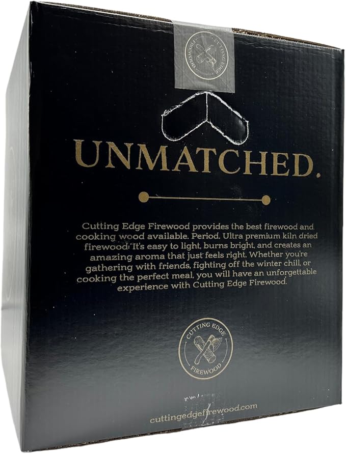 Cutting Edge Firewood 6 Inch Mini Pizza Oven Wood - Ultra Kiln Dried Premium Oak Cooking Wood for Portable Pizza Ovens - Miniature Logs - 50 Pound Box